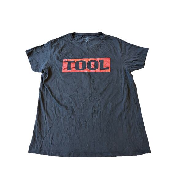 Tool T-Shirt Black 10,00 Days Tour Los Angeles California Triple Face Women L - Picture 1 of 7